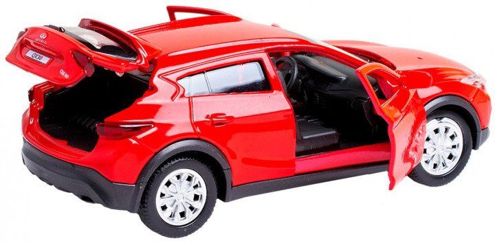 Автомодель Технопарк Infiniti QX30 1:32 красная инерционная QX30-RD