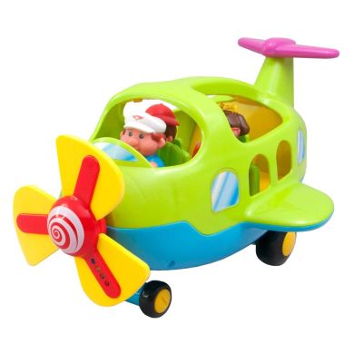 Игровой набор Kiddieland Самолет - Путешественник русский язык 56895