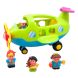 Игровой набор Kiddieland Самолет - Путешественник русский язык 56895