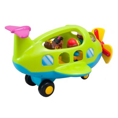 Игровой набор Kiddieland Самолет - Путешественник русский язык 56895