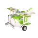 Самолет металический инерционный Same Toy Aircraft зеленый со светом и музыкой SY8012Ut-4