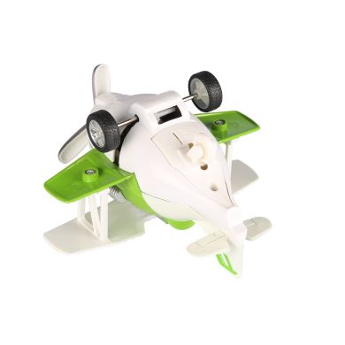 Самолет металический инерционный Same Toy Aircraft зеленый со светом и музыкой SY8012Ut-4