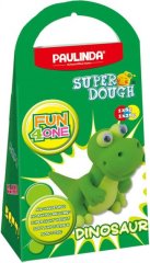 Набор для лепки Paulinda Super Dough Fun4one Динозавр подвижные глаза PL-1567