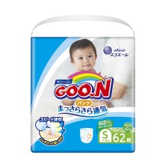 Подгузники Goo.N S для детей 4-9 кг 62 шт 853625 4902011850635, 62