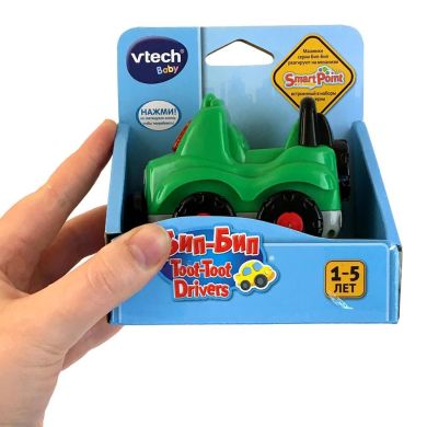 Развивающая игрушка Vtech Бип бип Внедорожник озвученная на русском 80-164226, Зелёный