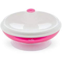 Тарелка Nuvita с подогревом 230 мл 18 см NV1427Pink, Розовый