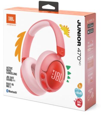 Гарнітура JBL JR470NC Pink (JBLJR470NCPIK)