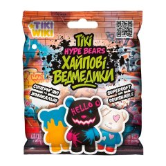 Іграшка-сквіш TIKI WIKI ТІКІ ХАЙПОВІ ВЕДМЕДИКИ (у диспл.) SQ027