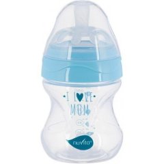 Дитяча антиколькова пляшечка Nuvita Mimic Collection 150 мл синя NV6011, Блакитний