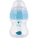 Дитяча антиколькова пляшечка Nuvita Mimic Collection 150 мл синя NV6011, Блакитний