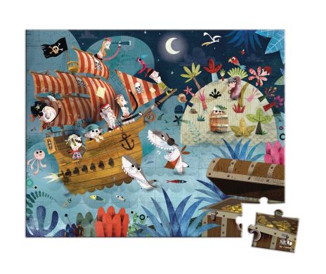 Пазл Janod Полювання за скарбами 36 елементів J02922