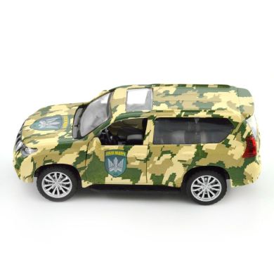 Автомодель серии Шевроны Героев TOYOTA LAND CRUISER PRADO ПТИЦЫ МАДЯРА 250363M