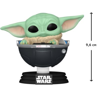 Ігрова фігурка FUNKO POP! серії Мандалорець МАЛЮК ҐРОГУ У ВІЗОЧКУ 76551