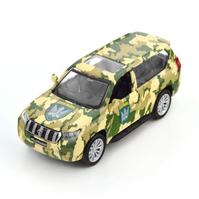 Автомодель серии Шевроны Героев TOYOTA LAND CRUISER PRADO ПТИЦЫ МАДЯРА 250363M