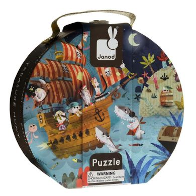 Пазл Janod Полювання за скарбами 36 елементів J02922