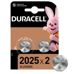 Батарейки Duracell литиевые спец. монетного типа 2025 2 шт 81575098