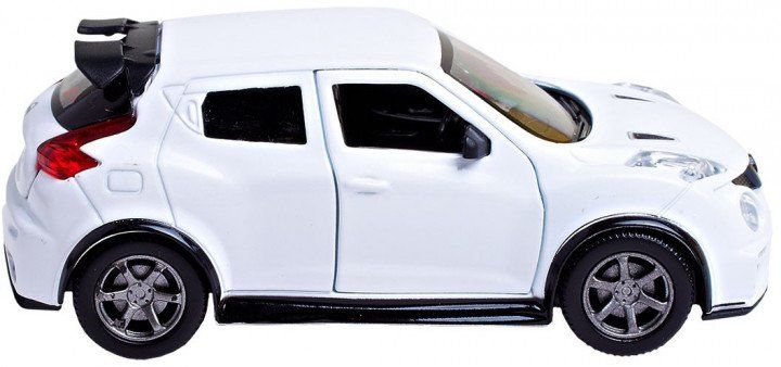 Автомодель Технопарк Nissan Juke-R 2.0 1:32 белая инерционная JUKE-WTS