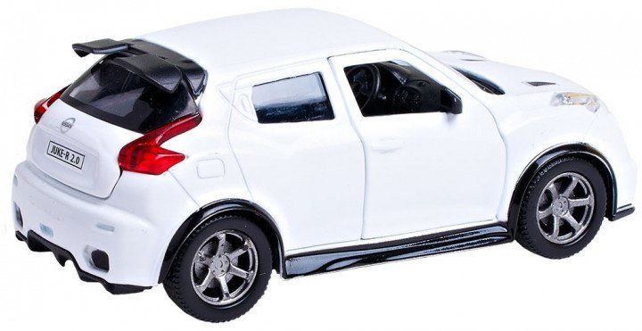 Автомодель Технопарк Nissan Juke-R 2.0 1:32 белая инерционная JUKE-WTS