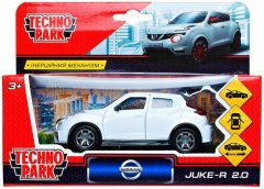 Автомодель Технопарк Nissan Juke-R 2.0 1:32 белая инерционная JUKE-WTS