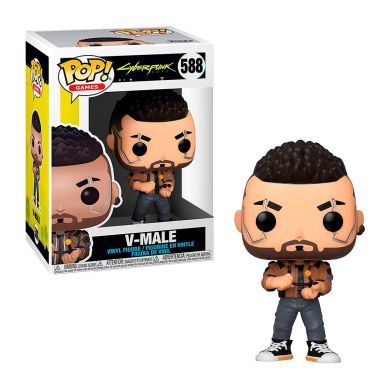 Игровая фигурка Funko POP! серии Cyberpunk 2077 «Ви-мужчина» 47159