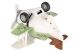 Самолет металический инерционный Same Toy Aircraft зеленый со светом и музыкой SY8015Ut-2