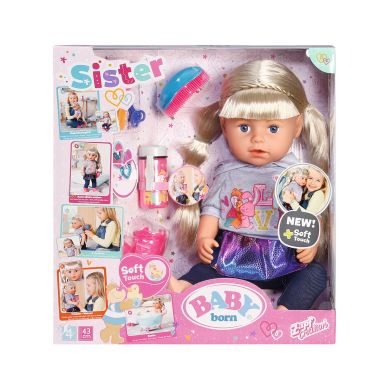 Кукла Baby Born Серии Нежные Объятия Сестрёнка-Модница 824603