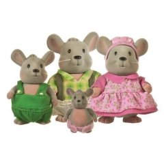 Набор фигурок Li'l Woodzeez Семья Мышей 6003M