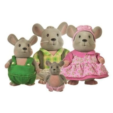 Набор фигурок Li'l Woodzeez Семья Мышей 6003M