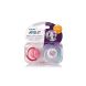Пустышка Philips Avent Classic I love 6-18 мес 2 шт SCF172/70, Розовый