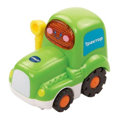 Развивающая игрушка Vtech Бип бип Трактор озвученная на русском 80-127726, Зелёный