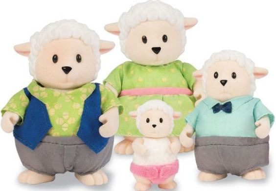Набор фигурок Li'l Woodzeez Семья Овечек 6159M