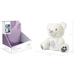 Іграшка музична плюшева Funmuch БІЛИЙ ВЕДМЕДИК з проектором FM666-32