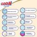Подгузники Goo.N Premium Soft для детей 9-14 кг (Размер 4(L) на липучках унисекс 52 Шт) 863225 4902011862256