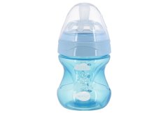 Детская Антиколиковая бутылочка Nuvita Mimic Cool 150 мл голубая NV6012, Голубой