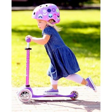 Самокат триколісний Micro Mini Deluxe фіолетовий Micro MMD004