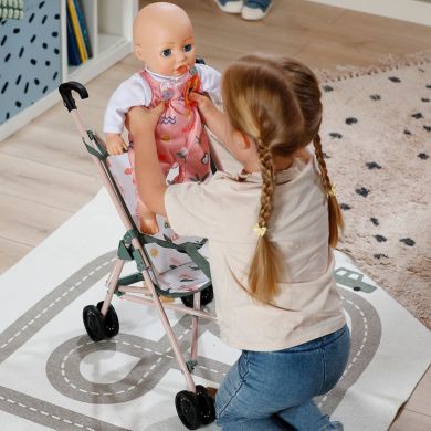 Візочок для ляльки BABY BORN ТРОПІКИ (прогулянкова, складна) 838327