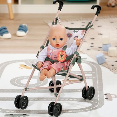 Візочок для ляльки BABY BORN ТРОПІКИ (прогулянкова, складна) 838327