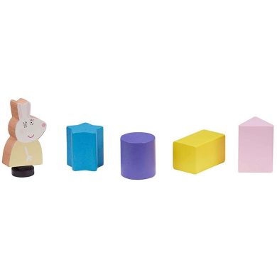 Деревянный игровой набор-сортер Peppa Школьный автобус Пеппи Peppa Wooden 7222
