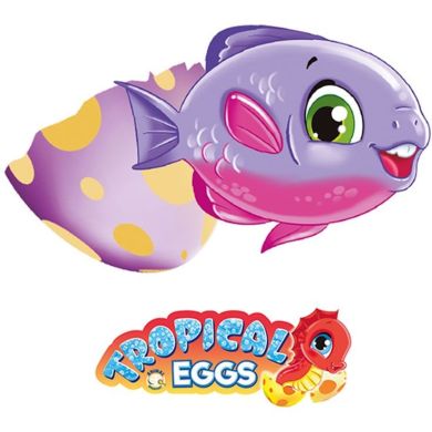 Растущая игрушка в яйце Tropical Eggs Жители тропических морей (в ассортименте, в дисплее) 77/CN-2020