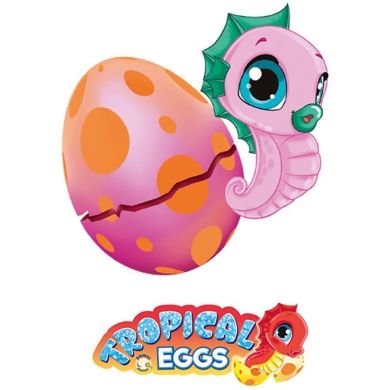 Растущая игрушка в яйце Tropical Eggs Жители тропических морей (в ассортименте, в дисплее) 77/CN-2020