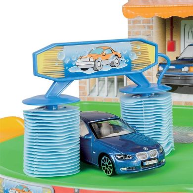 Игровой набор Гараж 2 уровня 1 машинка 143 18-30039