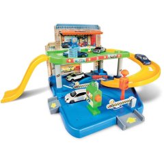 Игровой набор Гараж 2 уровня 1 машинка 143 18-30039