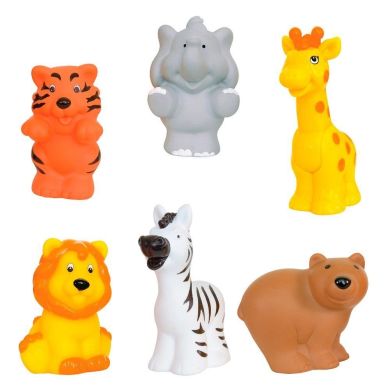 Игровой набор Kiddieland Трактор Сафари на колесах/свет/озвучено на русском 51169, Разноцветный
