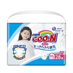 Подгузники Goo.N XXL 13-25 кг для девочек 28 шт 853632/853885 4902011751437, 28