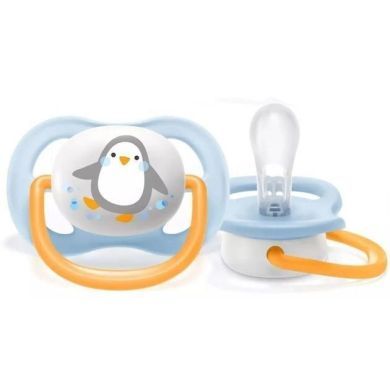 Пустышка Avent ортодонтична Ultra Air Animal для мальчиков 0-6 мес 2шт Avent SCF080/05