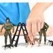 Игровой набор фигурок солдат ELITE FORCE РЕЙНЖЕРЫ (5 фигурок, аксессуар.) 101855