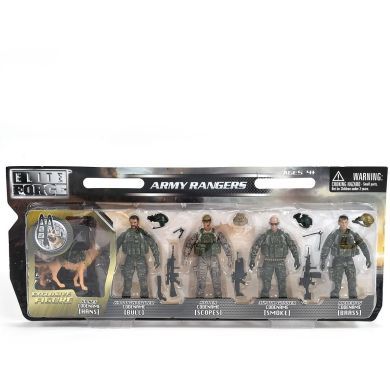 Игровой набор фигурок солдат ELITE FORCE РЕЙНЖЕРЫ (5 фигурок, аксессуар.) 101855