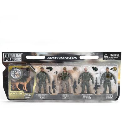 Ігровий набір фігурок солдатів ELITE FORCE РЕЙНЖЕРИ (5 фігурок, аксес.) 101855