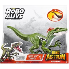 Интерактивная игрушка ROBO ALIVE серии Dino Action РАПТОР 7172