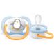 Пустушка Avent ортодонтична Ultra Air Animal для хлопчиків 0-6 міс 2шт Avent SCF080/05